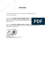 8 - Certificados de Trabajo de Las Empresas