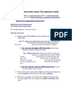 (Lecture 7) The Cardiovascular, Respiratory and Lymphatic System