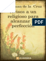 Avisos A Un Religioso para Alcanzar La Perfeccion-San Juan de La Cruz