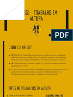 (Nr-35) - Trabalho em Altura