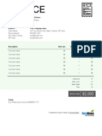 Proforma Word Invoice3