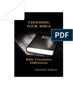 Choosing Your Bible