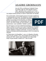 Biografia de Jorge Basadre