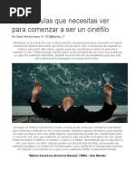 ? Ejemplos de Reseñas de Una Película | PDF | Ficción general