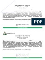 Documento de Permiso