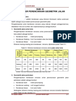 Bab Iii Parameter Perencanaan Geometrik Jalan