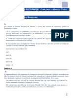 Simulado Agente de Trânsito - DETRAN - SP - Corrigido2