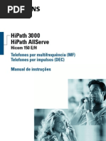 Manual de usuário  Telefones analógicos