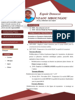 Emploi - CG CV Espoir Denocor Nzaou Mboungou