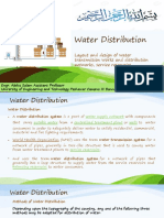 Week 9,10 Distribution of Water