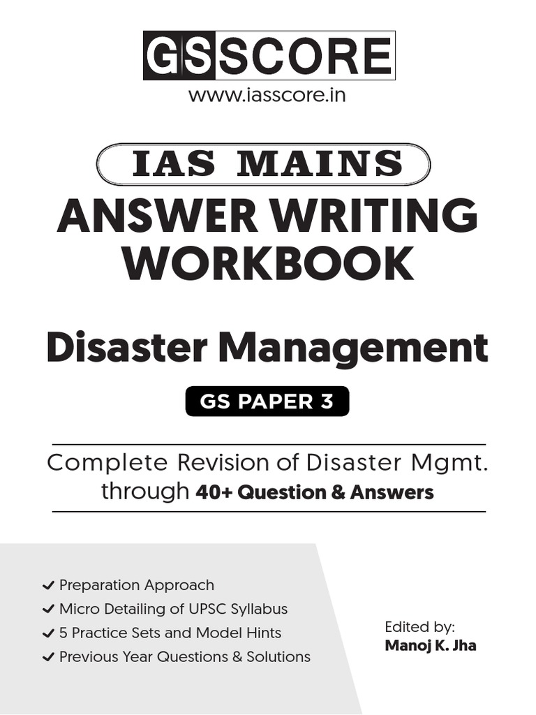 UPSC Disaster Management Answer Writing Guide | PDF | Tsunami ...