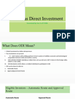 Overseas Direct Investment