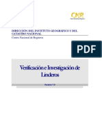 I414 Instructivo de Procedimiento Verificación e Investigación de Linderos