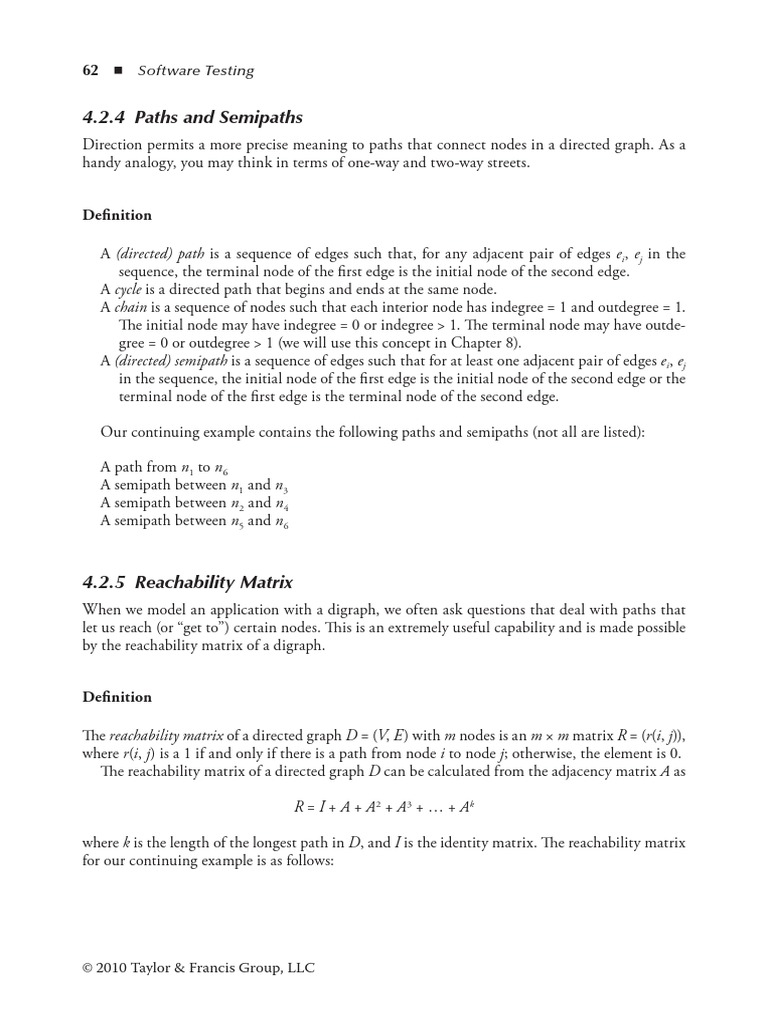 Definition of Paths in Graph Theory | PDF | Vertex (Graph Theory ...