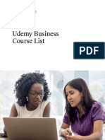 Ude My For Business Course List