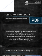 Level of Complexity
