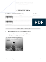 TALLER 1. (2022-IND-A) - La Comunicación Humana. GRUPO 1. Apellido 1, Apellido 2, Apellido 3, Apellido 4, Apellido 5, Apellido 6