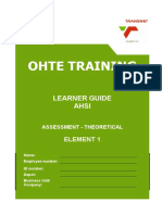 Ahsi - Assm Theory Element 1