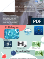 El Estudio de La Obtención de Combustible A Partir Del Hidrógeno Y Su Adecuado Almacenamiento - Exposicion