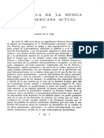 Problemática de La Musica Latinoamericana Actual