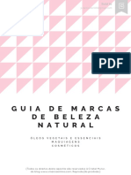 Guia de Marcas de Beleza Natural