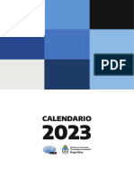 Calendario Institucional 2023
