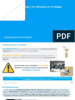 Plática Seguridad - Actividades Rutinarias y No Rutinarias en El Trabajo