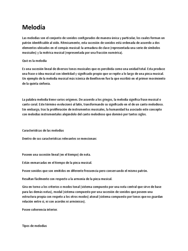 melodia PDF