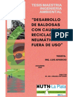 (Aparicio, 2020) Desarrollo de Baldosas Con Caucho Reciclado de Neumáticos Fuera de Uso