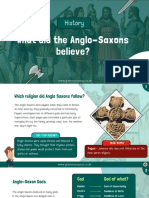 Anglo Saxon Gods and Beliefs