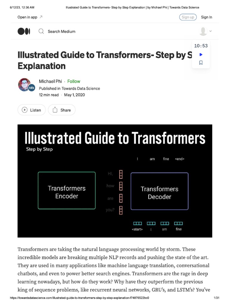 Transformers Illustraded | PDF