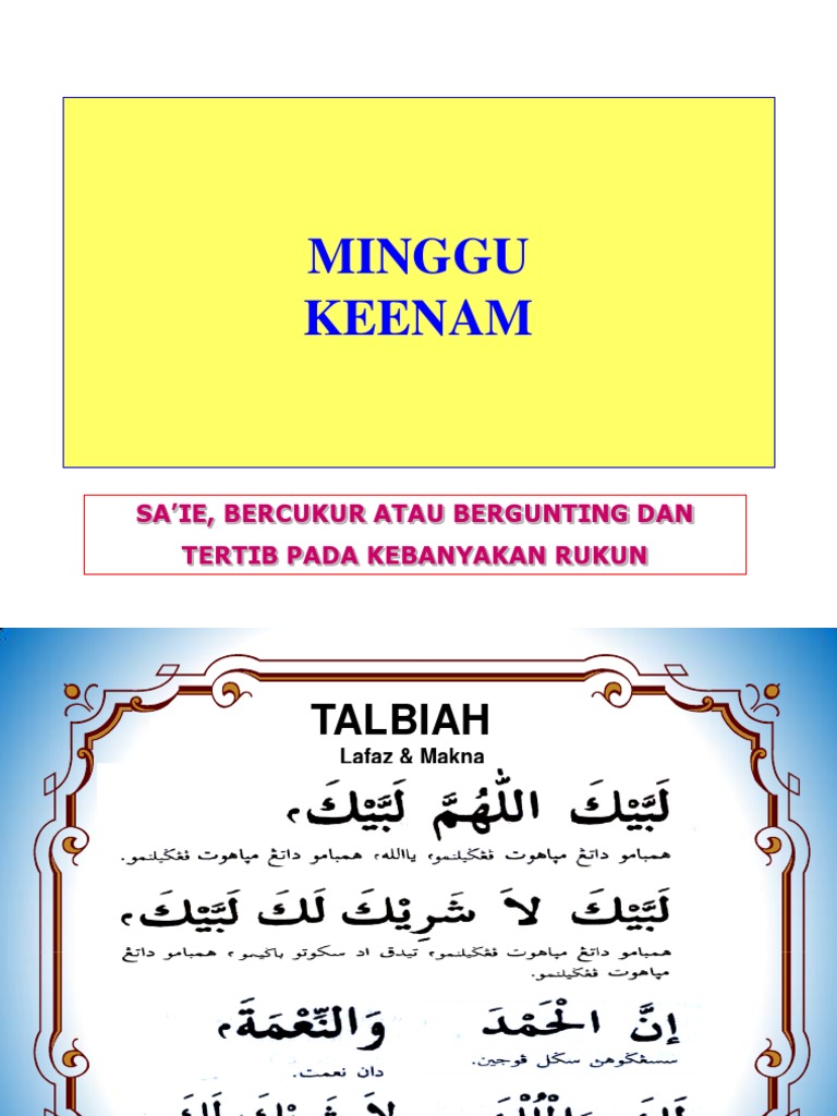 Bahan Taklimat 6 - Saie Bercukur Atau Bergunting | PDF