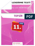 Tefsi̇r 11DT