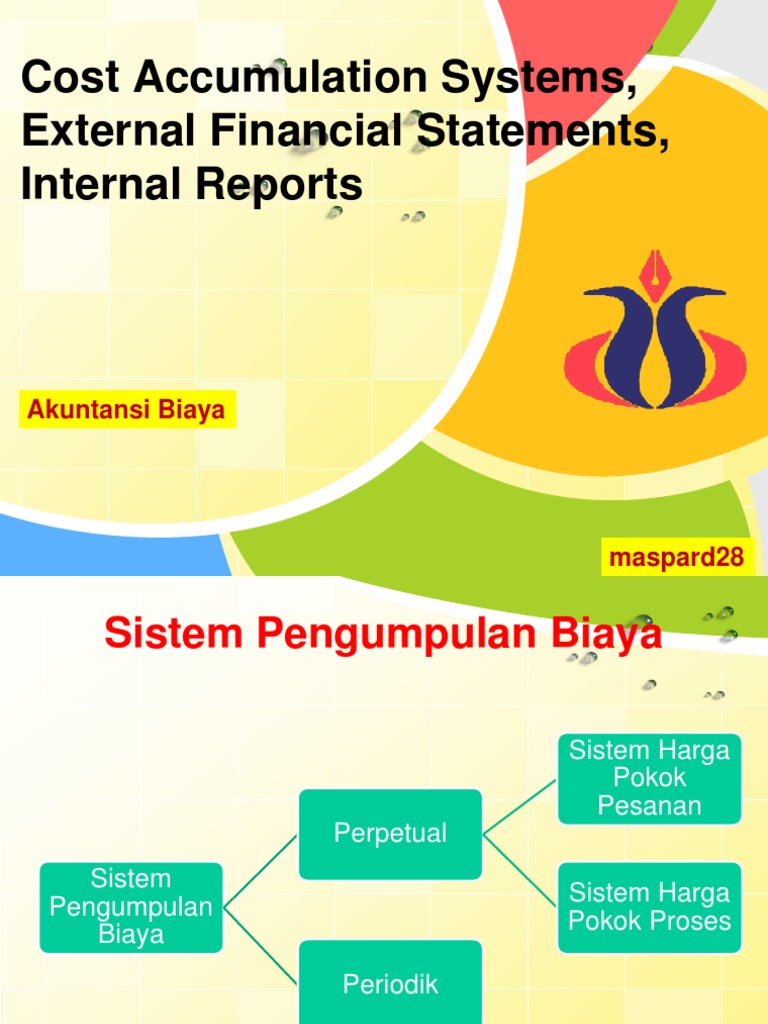 Cost Accumulation Systems PDF