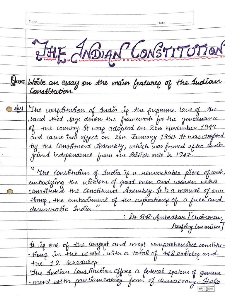 Constitution of India PDF