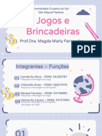 Jogos e Brincadeiras - Apresentação