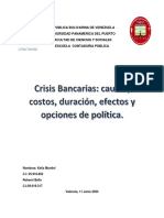 Ensayo Crisis Bancaria PDF