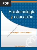Epistemologia y Educación. José Gabriel Zamudio