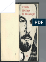MANDEL, Ernest. A Teoria Leninista Da Organização (Ed. Antídoto)