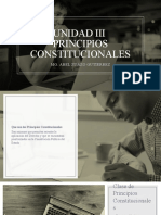 Unidad Iii. Los Principios Constitucionales Reconocidos Positivamente