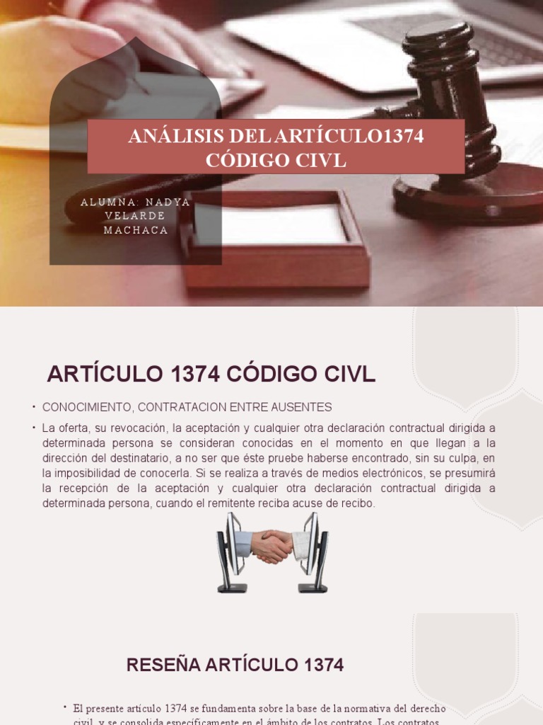 Análisis del Artículo 1374 CC | PDF | Marketing | Comunicación