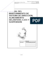 Manual Del Mantenimiento Del Sistema de Direccion