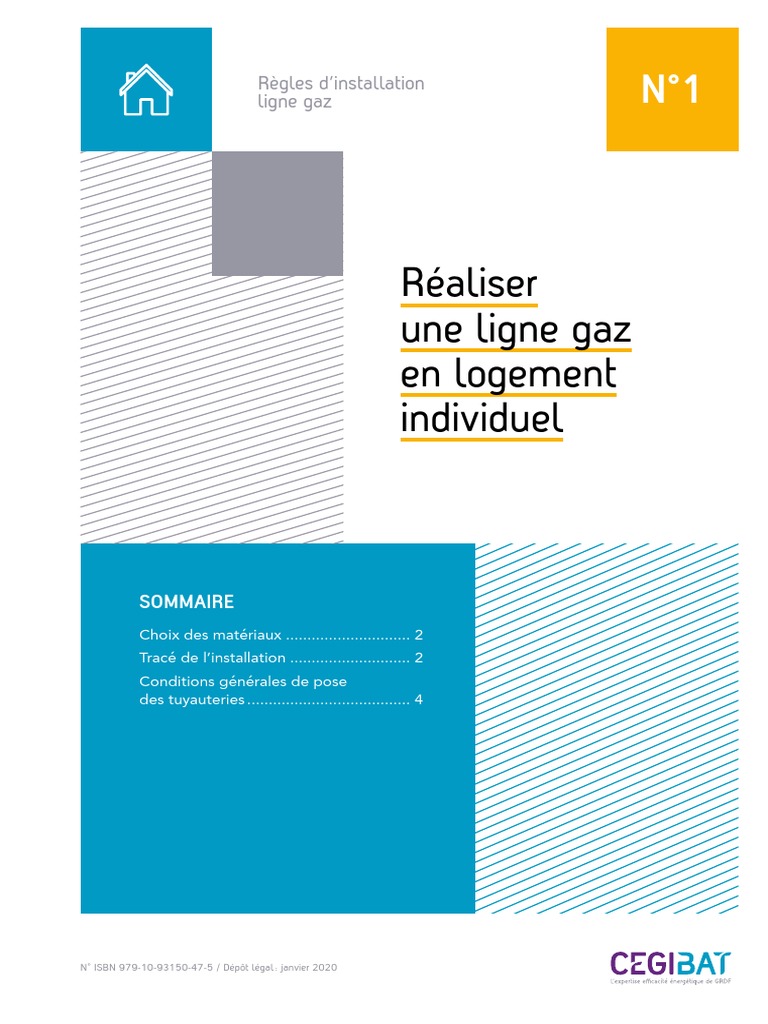 Installation de gaz en maison individuelle | PDF | Tuyau | Technologie ...