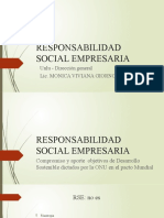 Responsabilidad Social Empresaria: Unlu - Dirección General Lic. Monica Viviana Giorno
