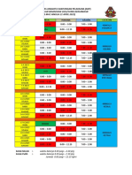 Jadual Bertugas Bulan Puasa