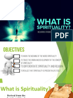 RS 400 What Is Spirituality