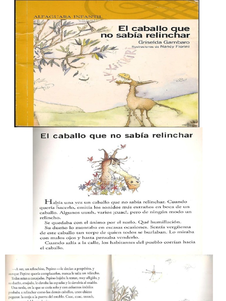 3°-El Caballo Que No Sabia Relinchar | PDF