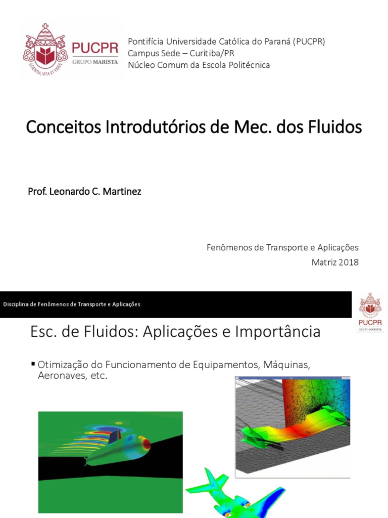 Conceitos Introdutórios Da Mec. Dos Fluidos | PDF | Tecnologia e Engenharia