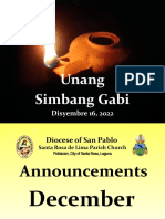 1 Simbang Gabi