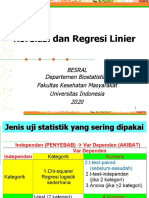 14c.Korelasi-Regresi Linier Sederhana